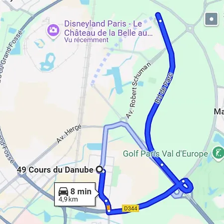 Le Sublime Disneyland Paris Val D'europe Parking Gratuit Wifi 5min Appartamento Serris